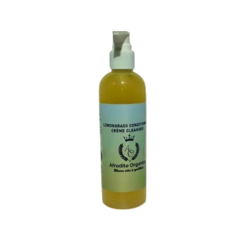 Afrodite Organics Lemongrass Conditioning Crème Cleanser