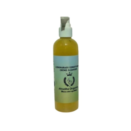 Afrodite Organics Lemongrass Conditioning Crème Cleanser